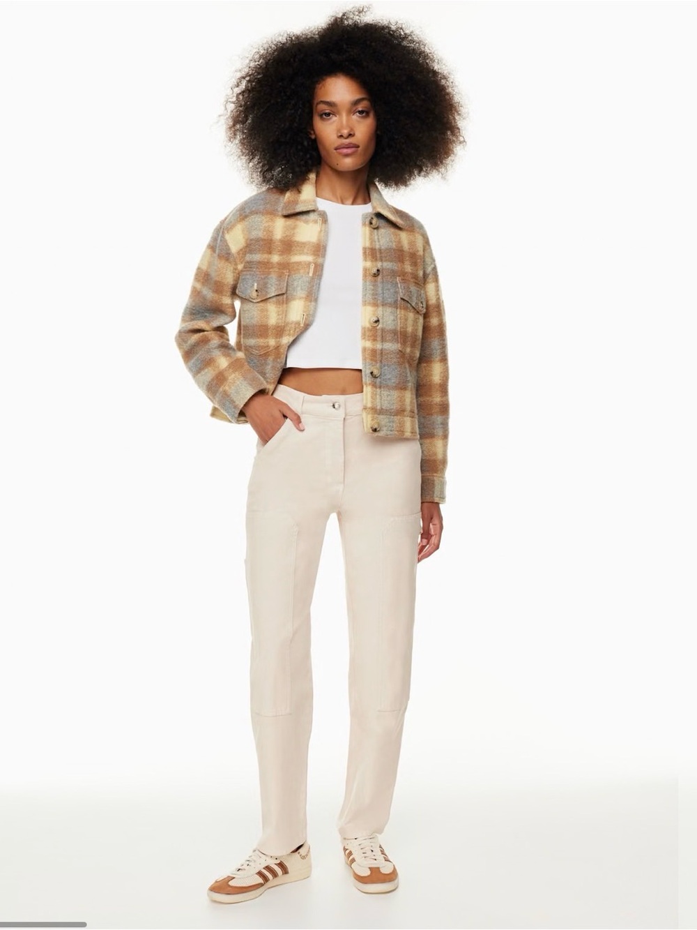 Aritzia Wilfred Free Brennan High waisted Utility Cargo pants Size 0 EUC